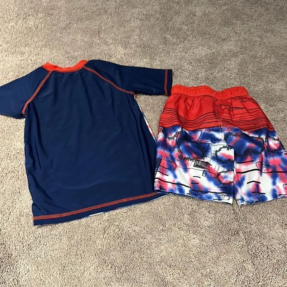 SPIDEY swim set!!! Very good condition! Size medium top and small bottom!